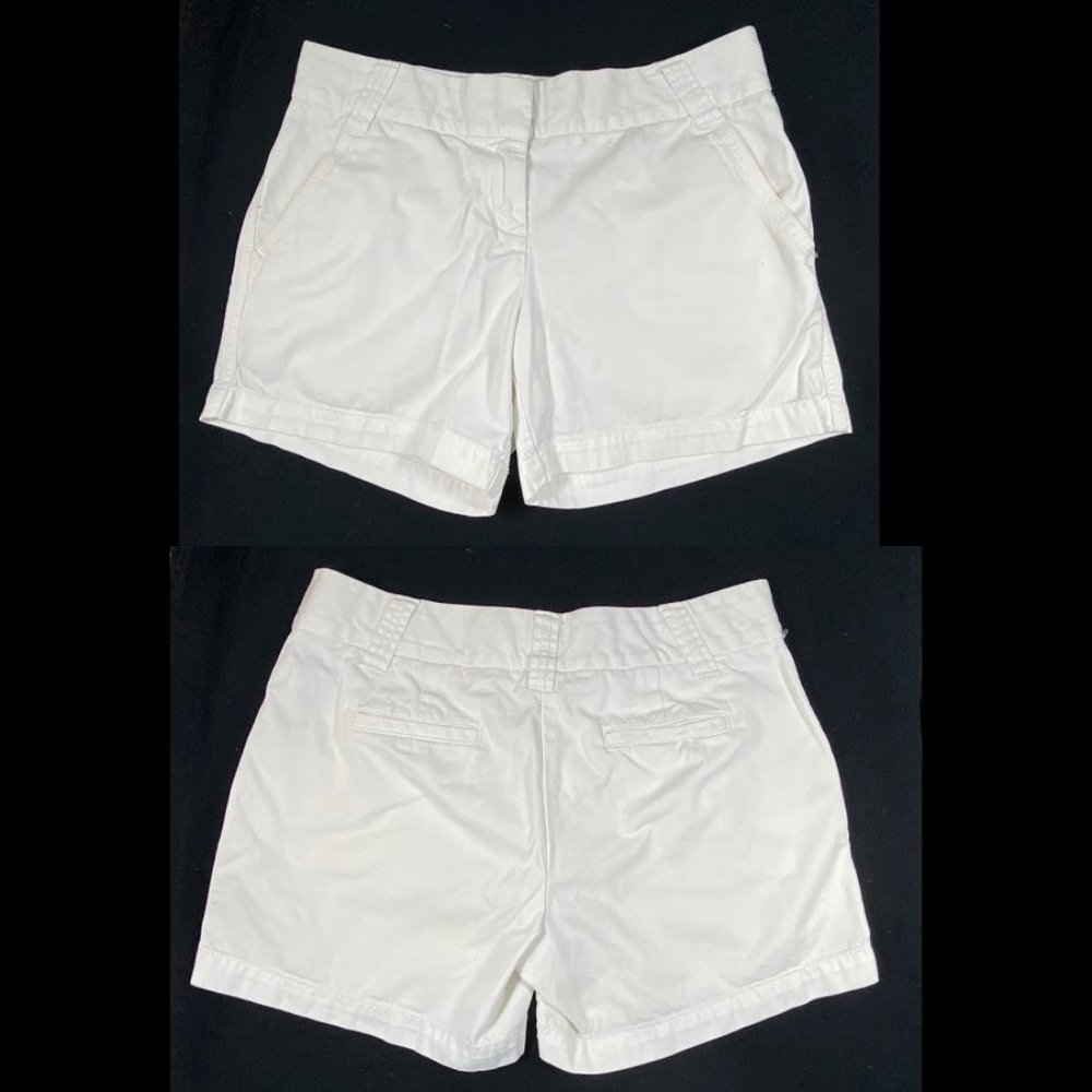 J Crew Classic Twill Chino Shorts